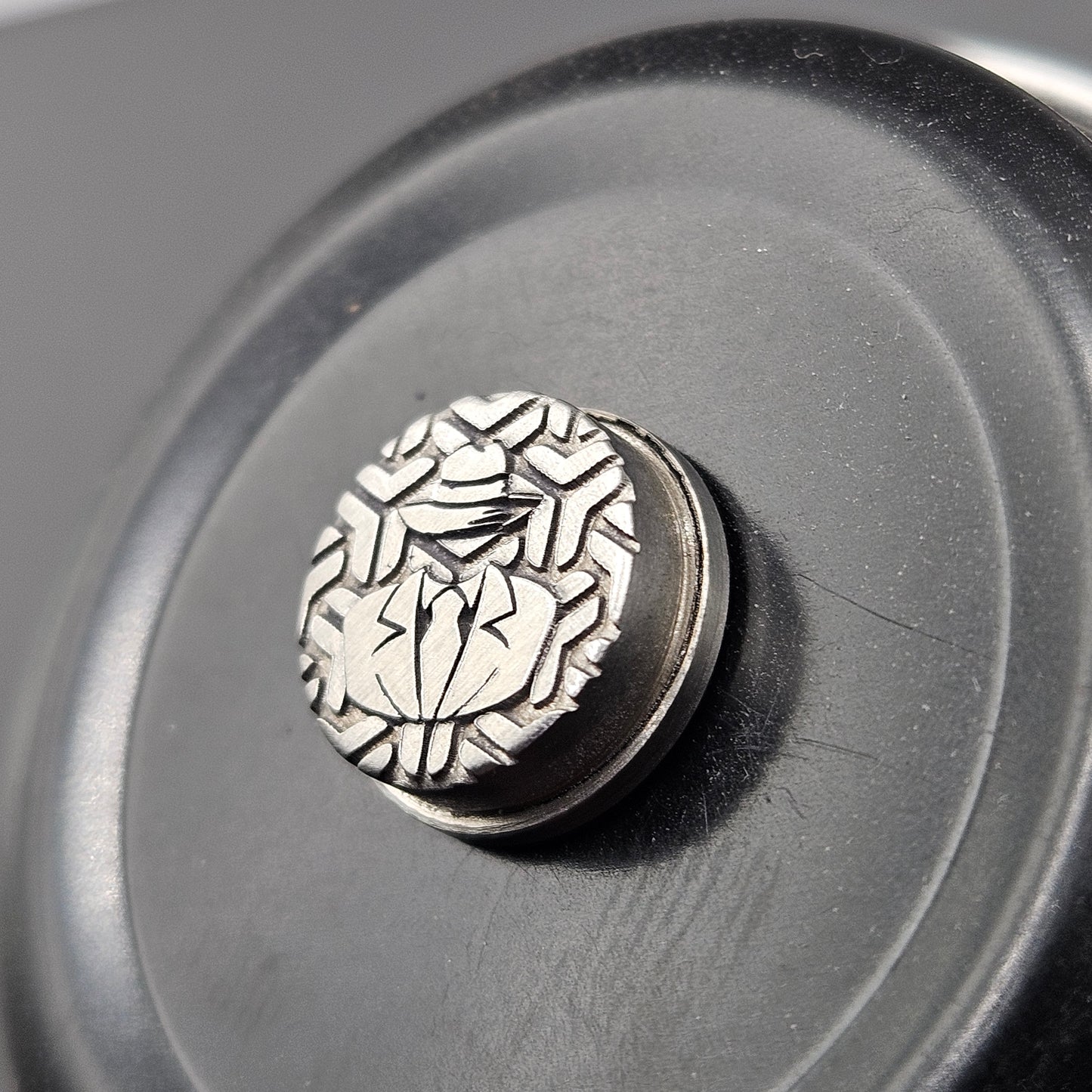 LASER ENGRAVED BMM GUY LOGO GOYARD