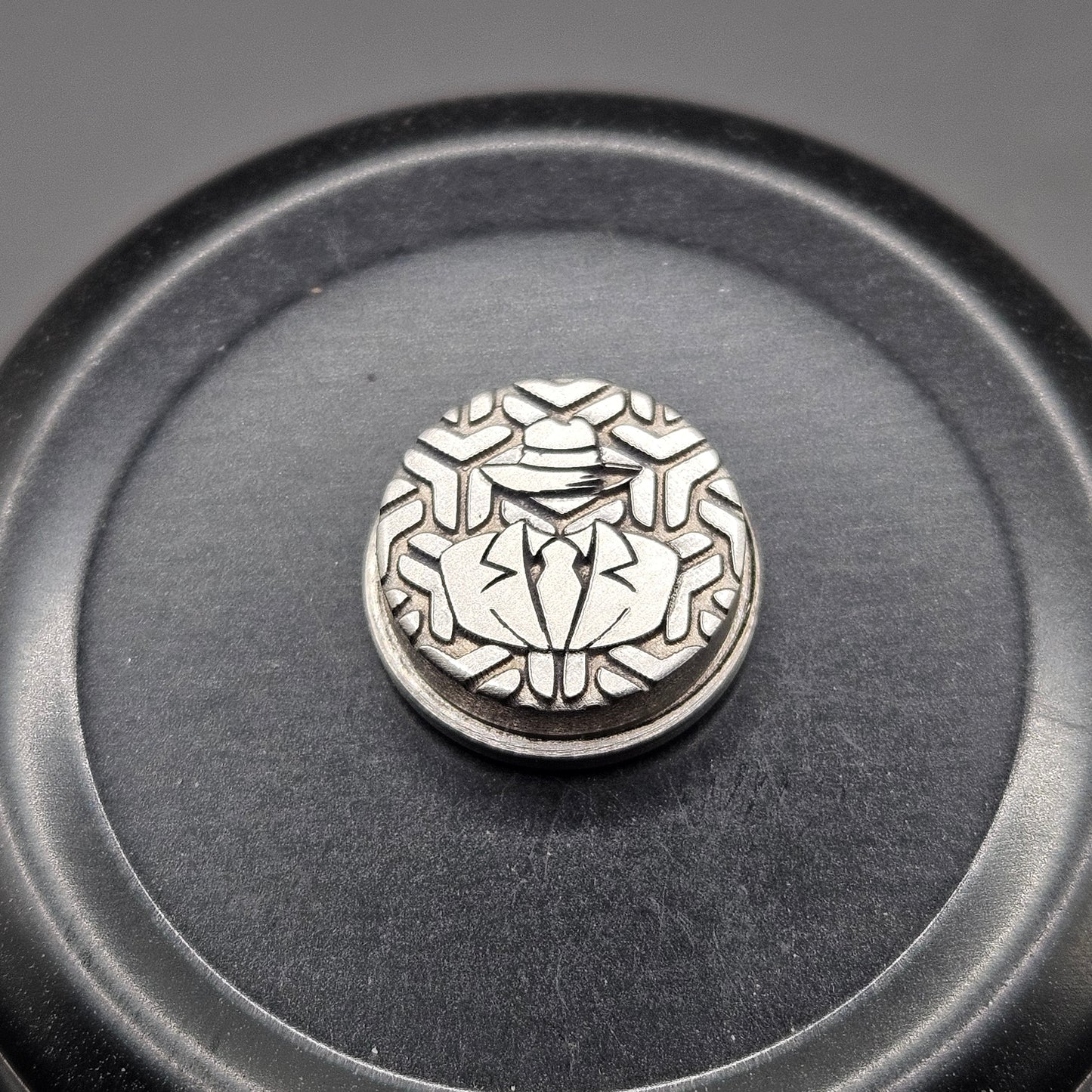 LASER ENGRAVED BMM GUY LOGO GOYARD