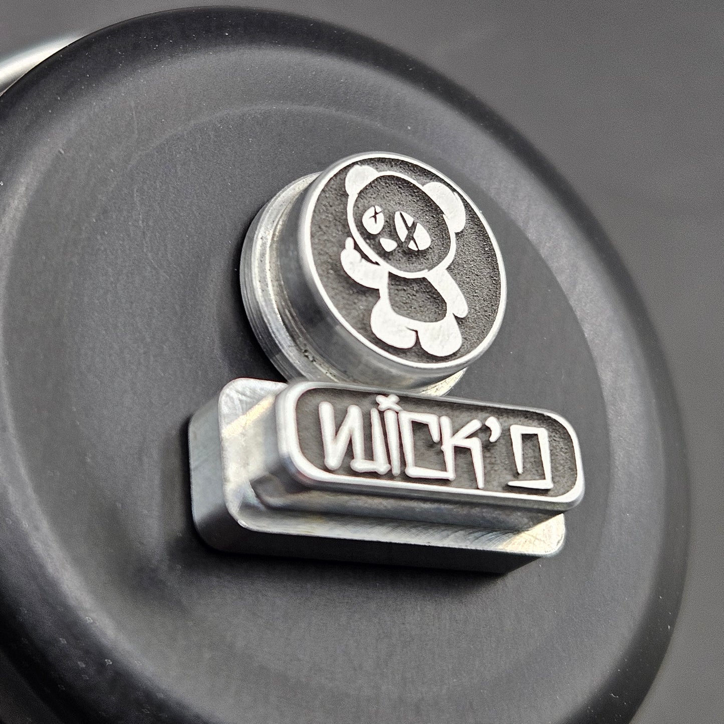 LASER ENGRAVED DELRO D60E BUTTON SET WICK'D NFG DESIGN