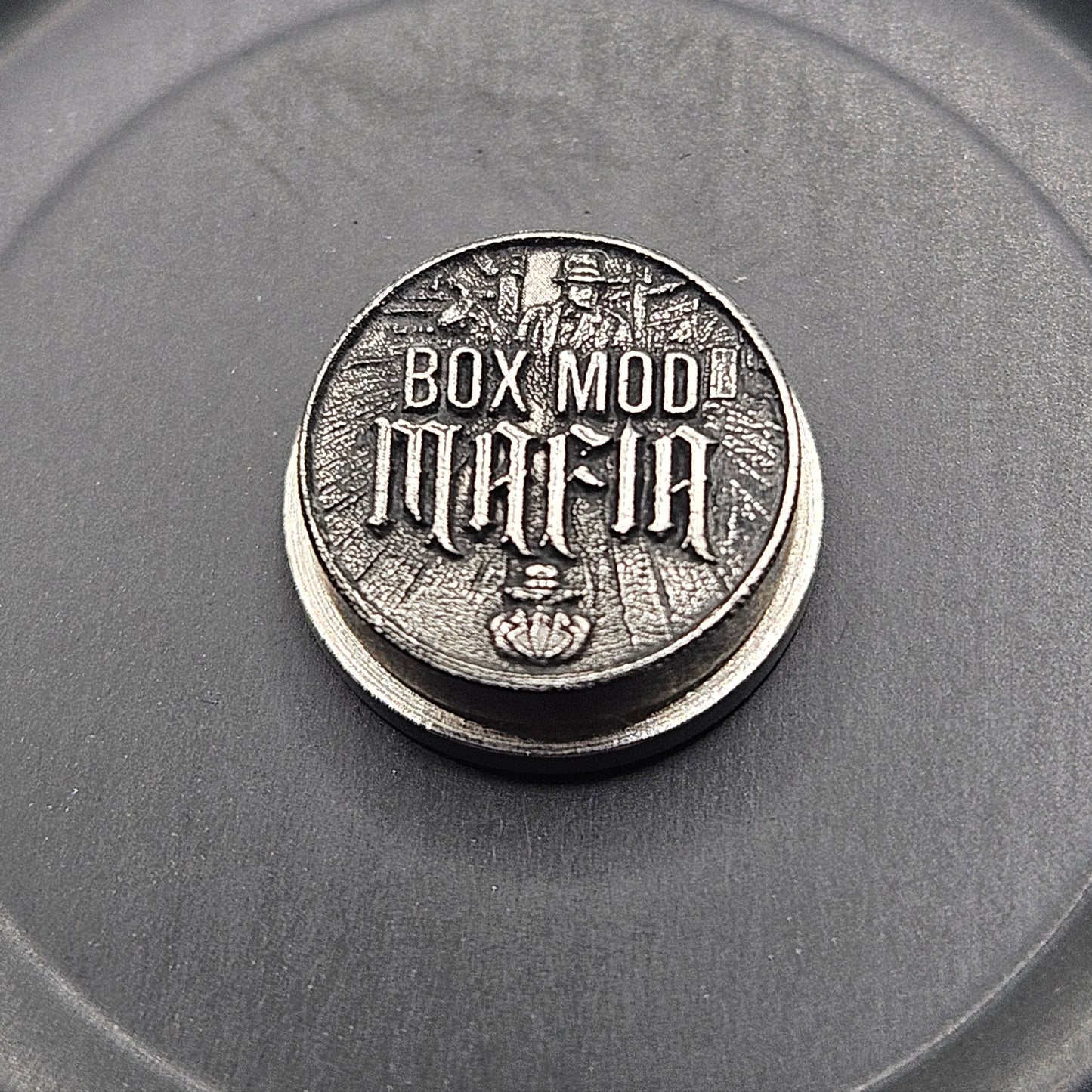 LASER ENGRAVED BMM BUTTON BOX MOD MAFIA DESIGN