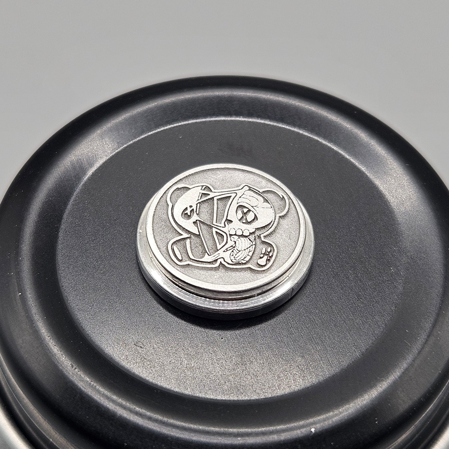 LASER ENGRAVED BILLET BOX BUTTON 3D WICKD RIPPED ANOTOMY