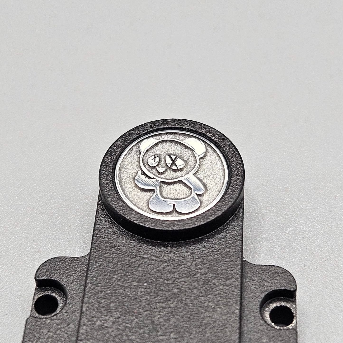 LASER ENGRAVED BILLET BOX BUTTON 3D WICKD NFG
