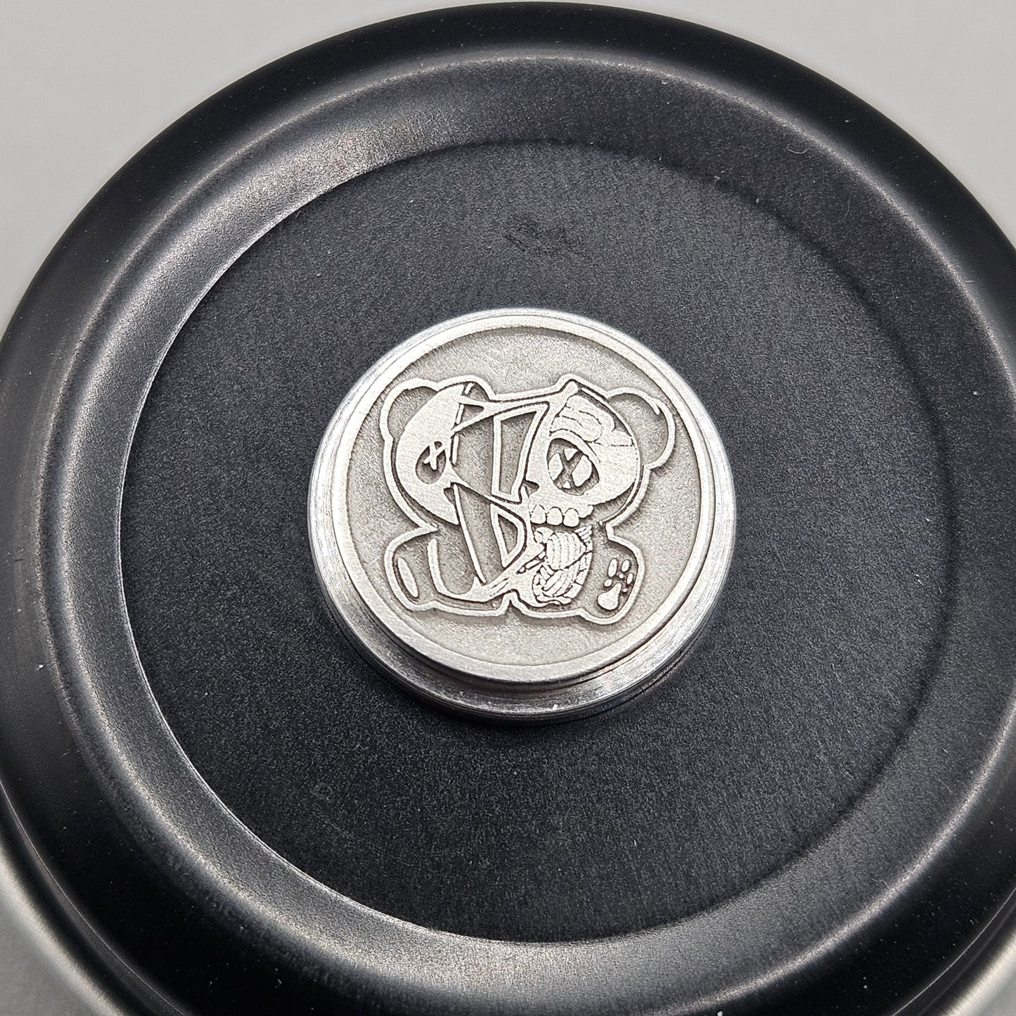 LASER ENGRAVED BILLET BOX BUTTON 3D WICKD RIPPED ANOTOMY