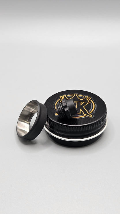 CUSTOM COATED 510 DRIP TIPS AND MATCHING BEAUTY RING