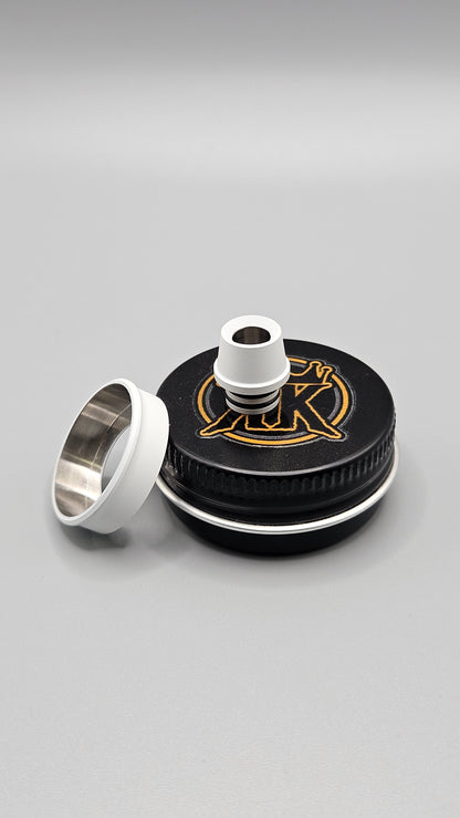 CUSTOM COATED 510 DRIP TIPS AND MATCHING BEAUTY RING