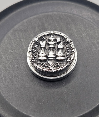 LASER ENGRAVED ALUMINUM BMM BUTTON