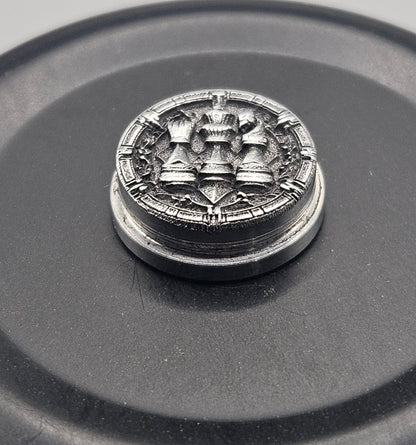 LASER ENGRAVED ALUMINUM BMM BUTTON