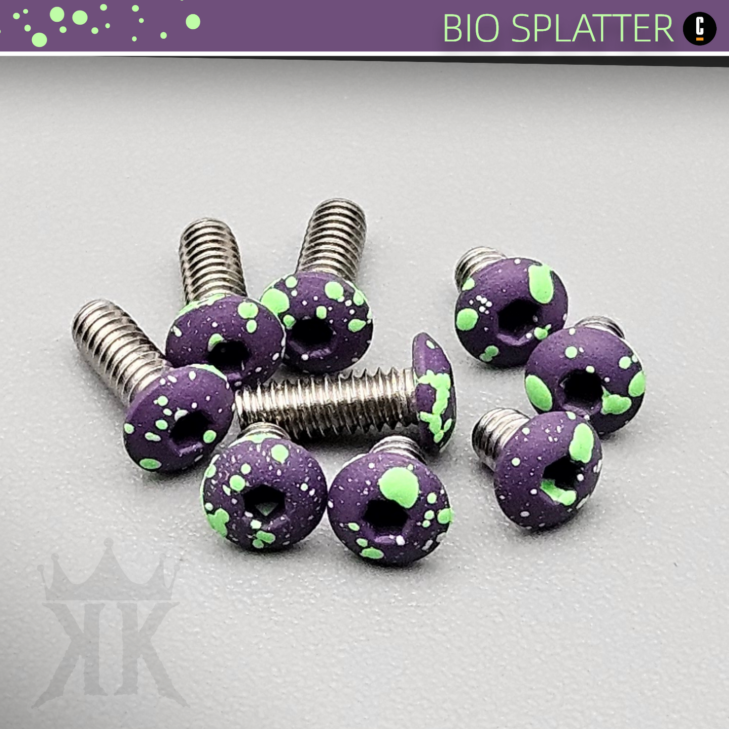 "SPLATTER SERIES" BILLET BOX | SCREW SET (9)