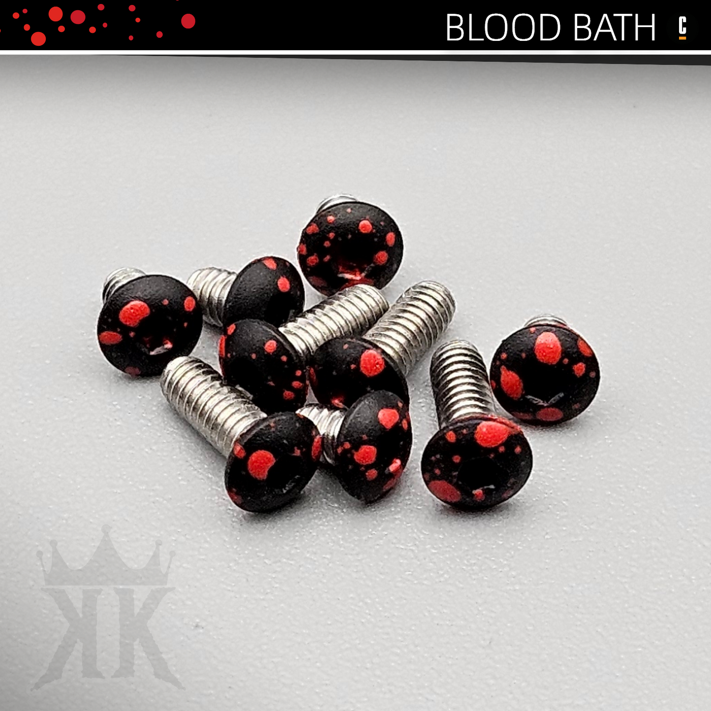 "SPLATTER SERIES" BILLET BOX | SCREW SET (9)