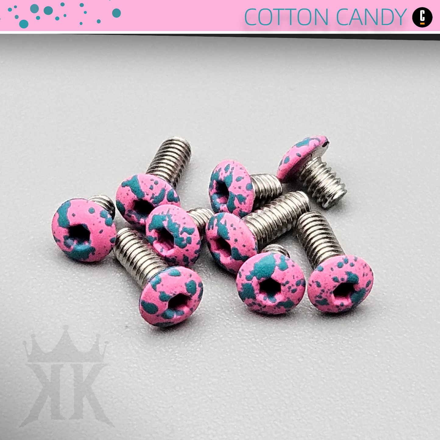 "SPLATTER SERIES" BILLET BOX | SCREW SET (9)