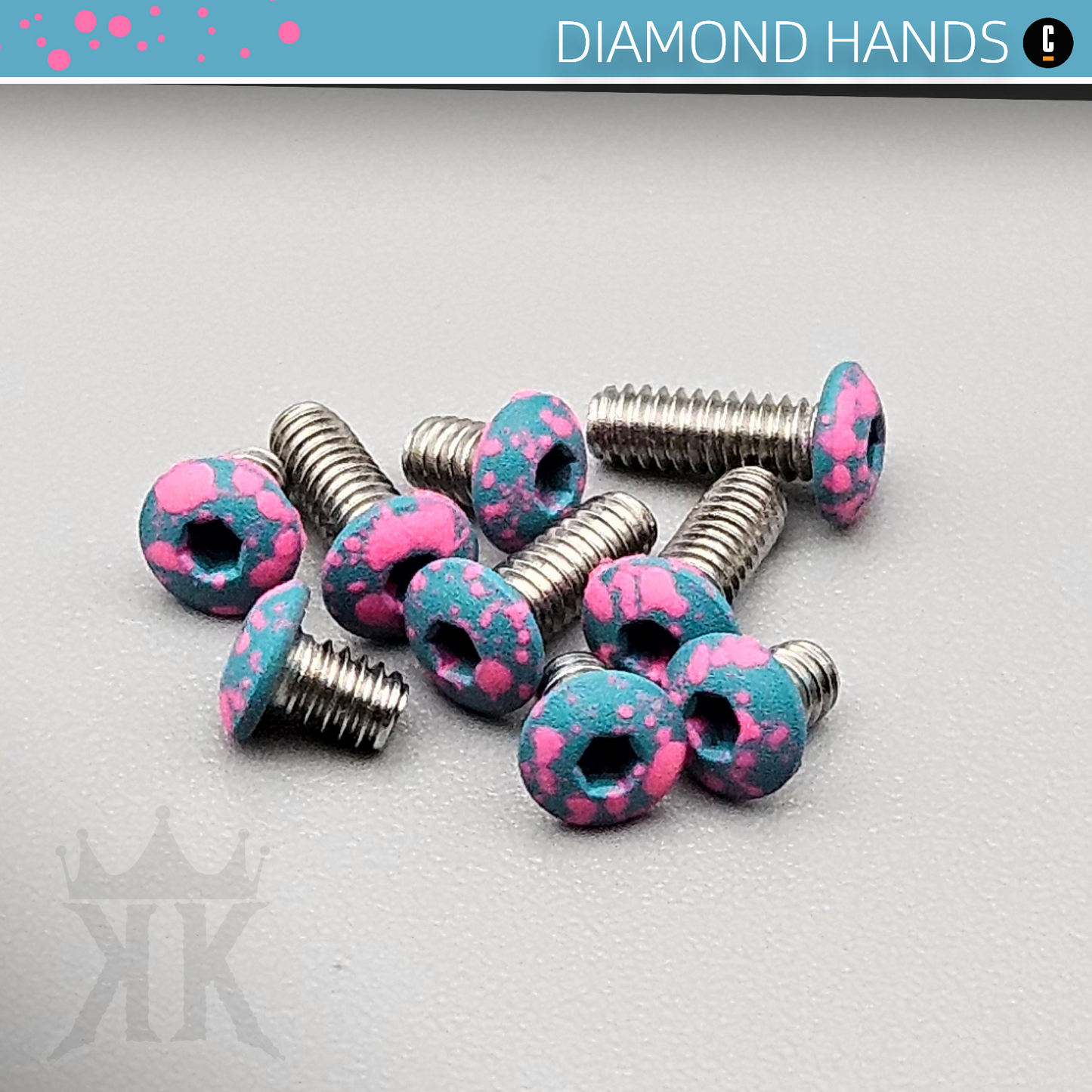 "SPLATTER SERIES" BILLET BOX | SCREW SET (9)