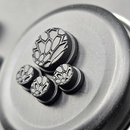 LASER ENGRAVED BMM BUTTON KRYPTEK PATTERN FULL SET