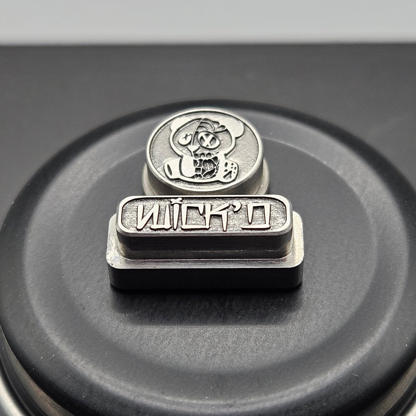 LASER ENGRAVED DELRO D60E BUTTON SET WICK'D ANATOMY