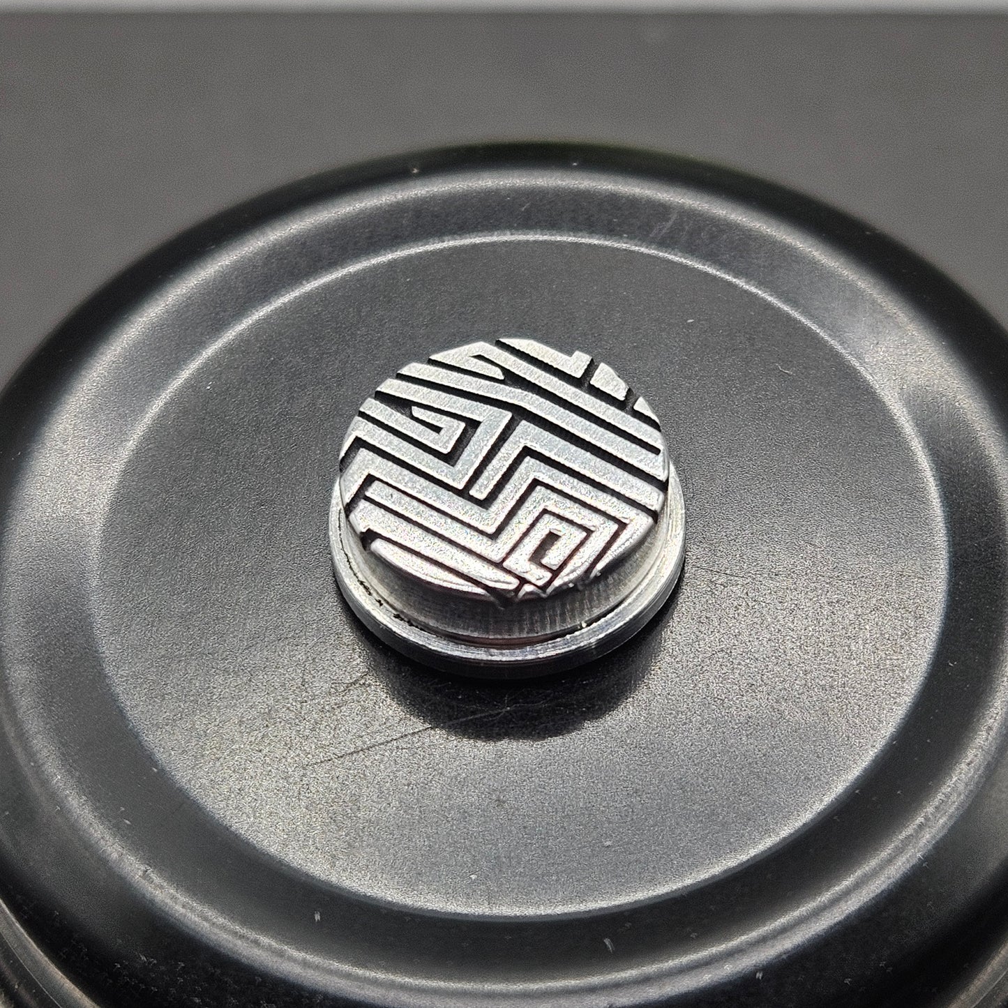 LASER ENGRAVED BMM MAZE PATTERN