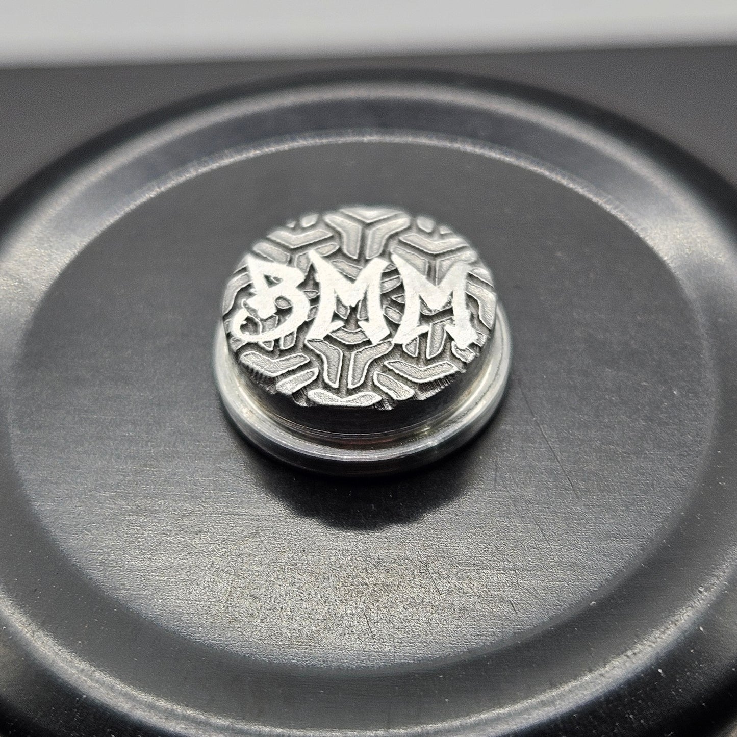 LASER ENGRAVED BMM LOGO GOYARD
