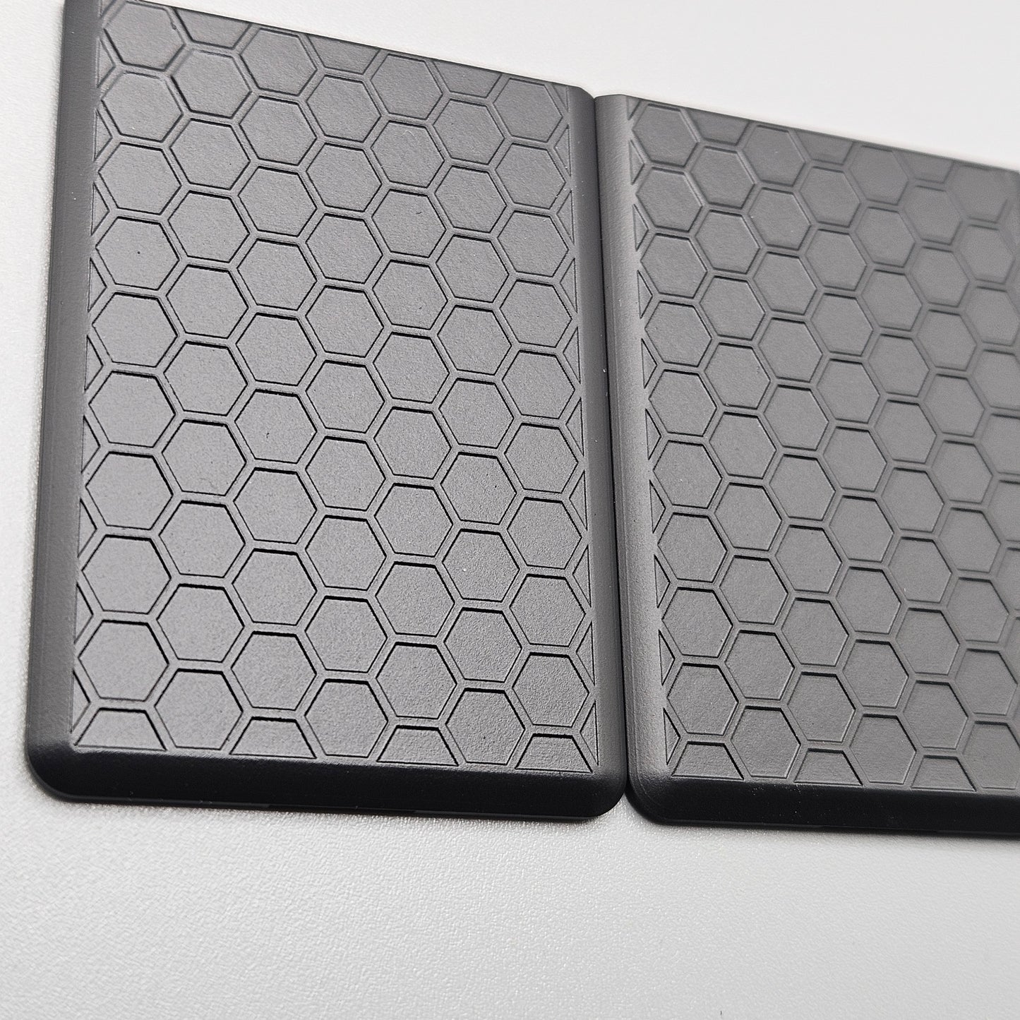 LASER ENGRAVED ORION V2 PANELS HONEY COMB CERAKOTED BLACK