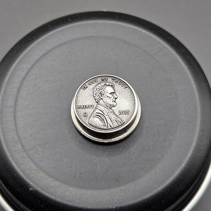 LASER ENGRAVED BMM PENNY BUTTON