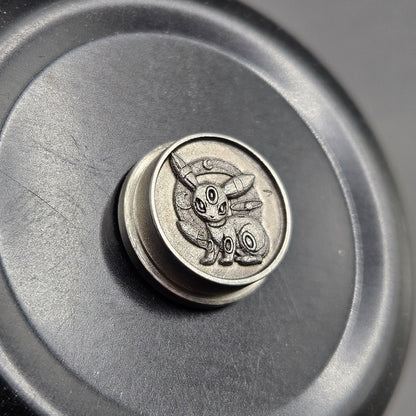 LASER ENGRAVED BRASS BMM POKEMON DESIGNS BUTTON