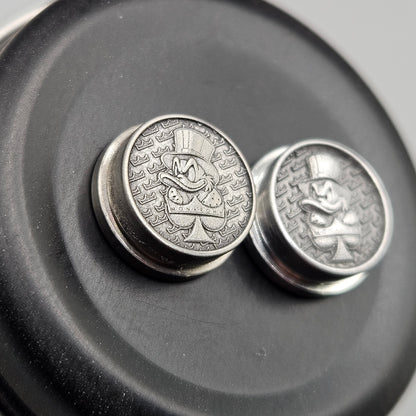 LASER ENGRAVED BMM BUTTON MONARCHY SCROOGE DESIGN (FULL SET)