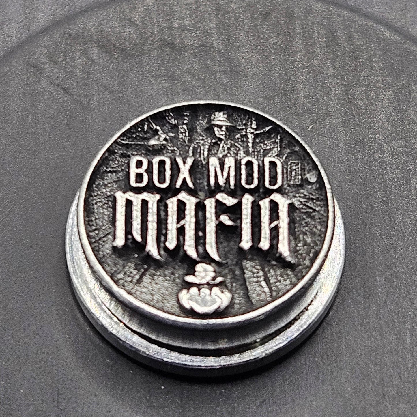 LASER ENGRAVED ALUMINUM BMM BUTTON