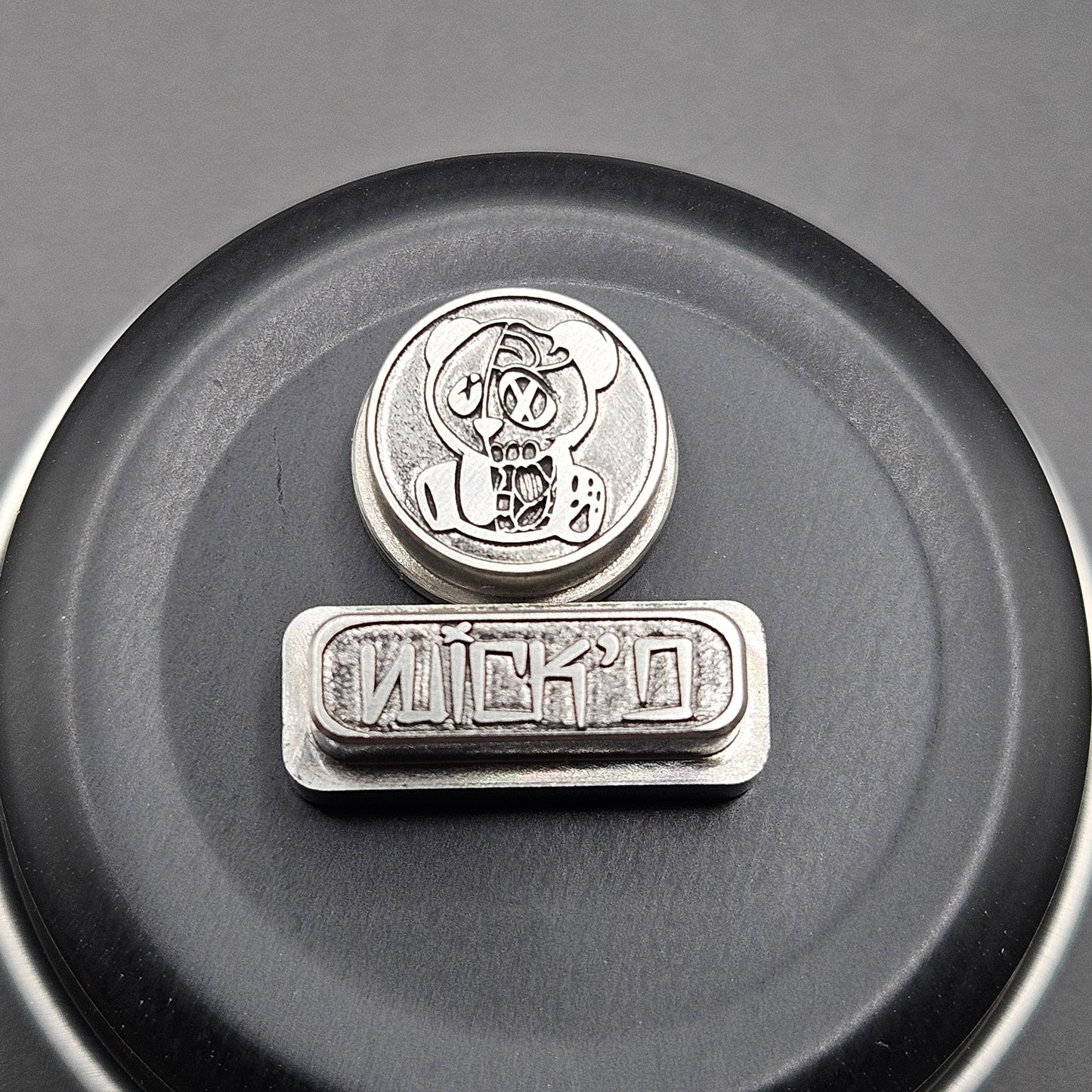 LASER ENGRAVED DELRO D60E BUTTON SET WICK'D ANATOMY