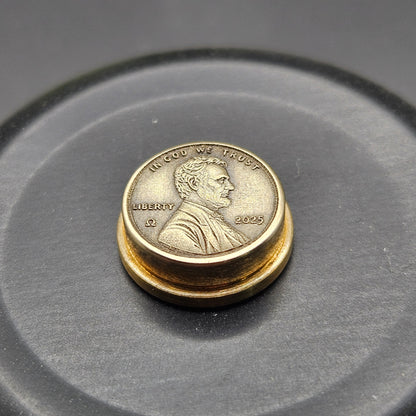 LASER ENGRAVED BMM PENNY BUTTON