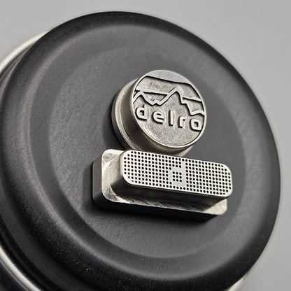 LASER ENGRAVED DELRO D60E BUTTON SET DELRO MOUNTAIN DESIGN