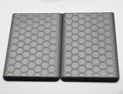 LASER ENGRAVED ORION V2 PANELS HONEY COMB CERAKOTED BLACK