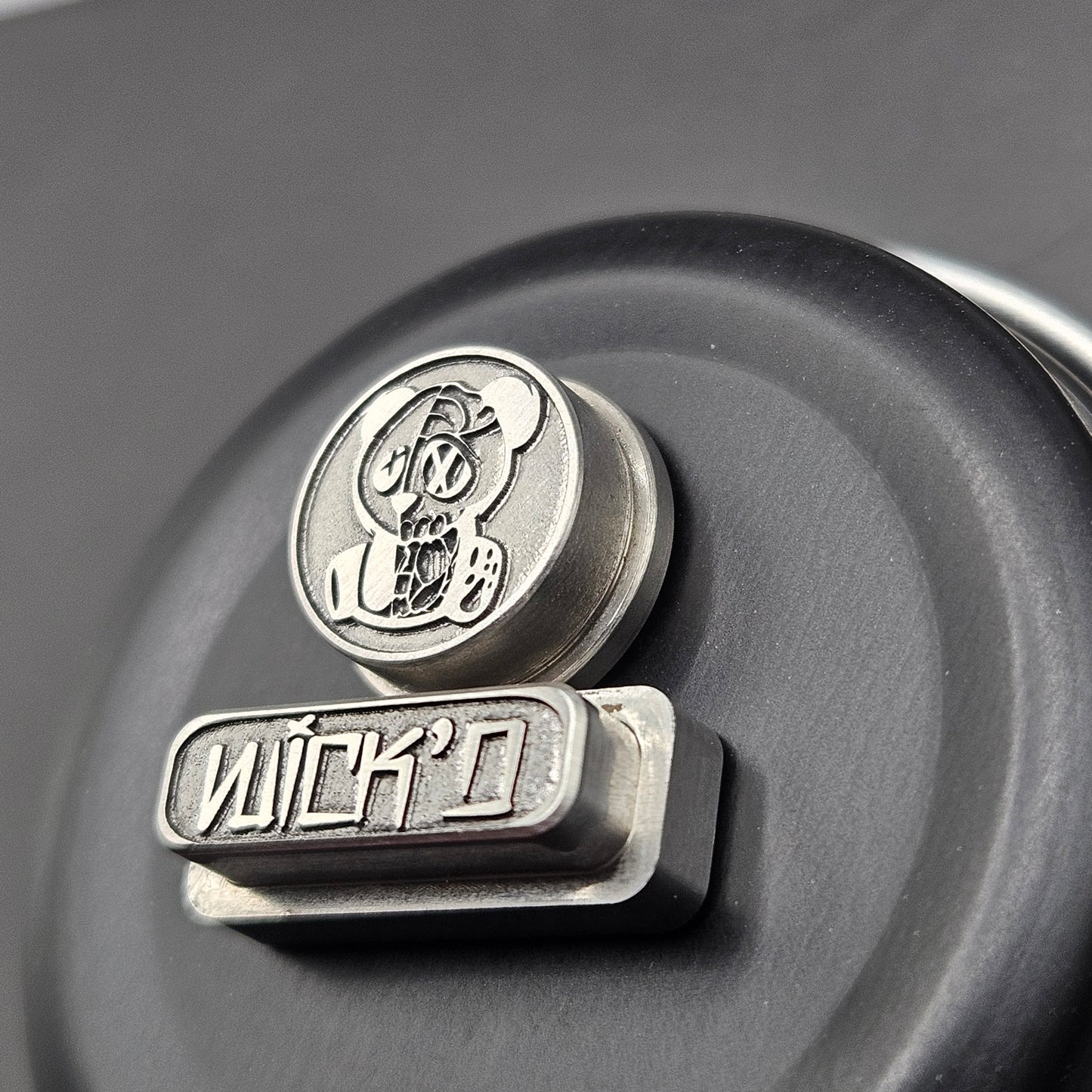 LASER ENGRAVED DELRO D60E BUTTON SET WICK'D ANATOMY