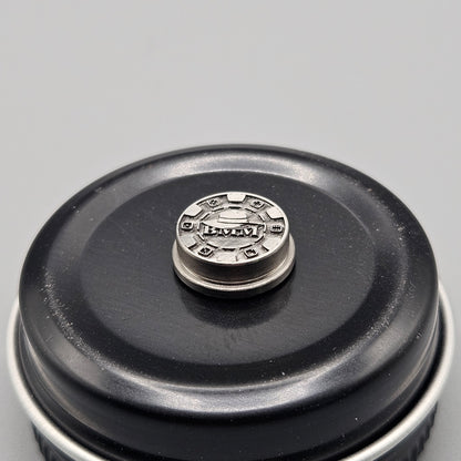 LASER ENGRAVED BMM POKER CHIP BUTTON