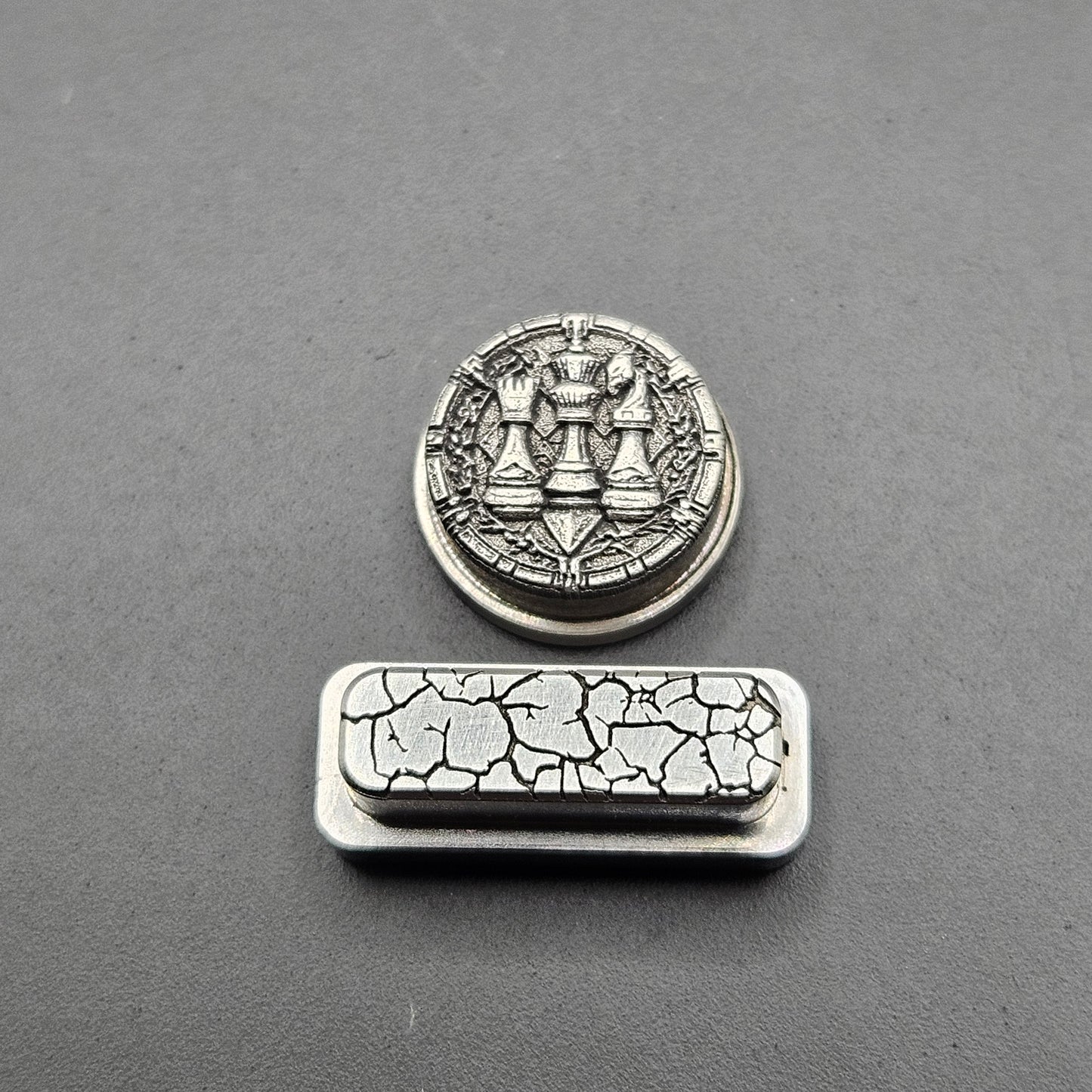 LASER ENGRAVED DELRO D60E BUTTON SET CHESS DESIGN