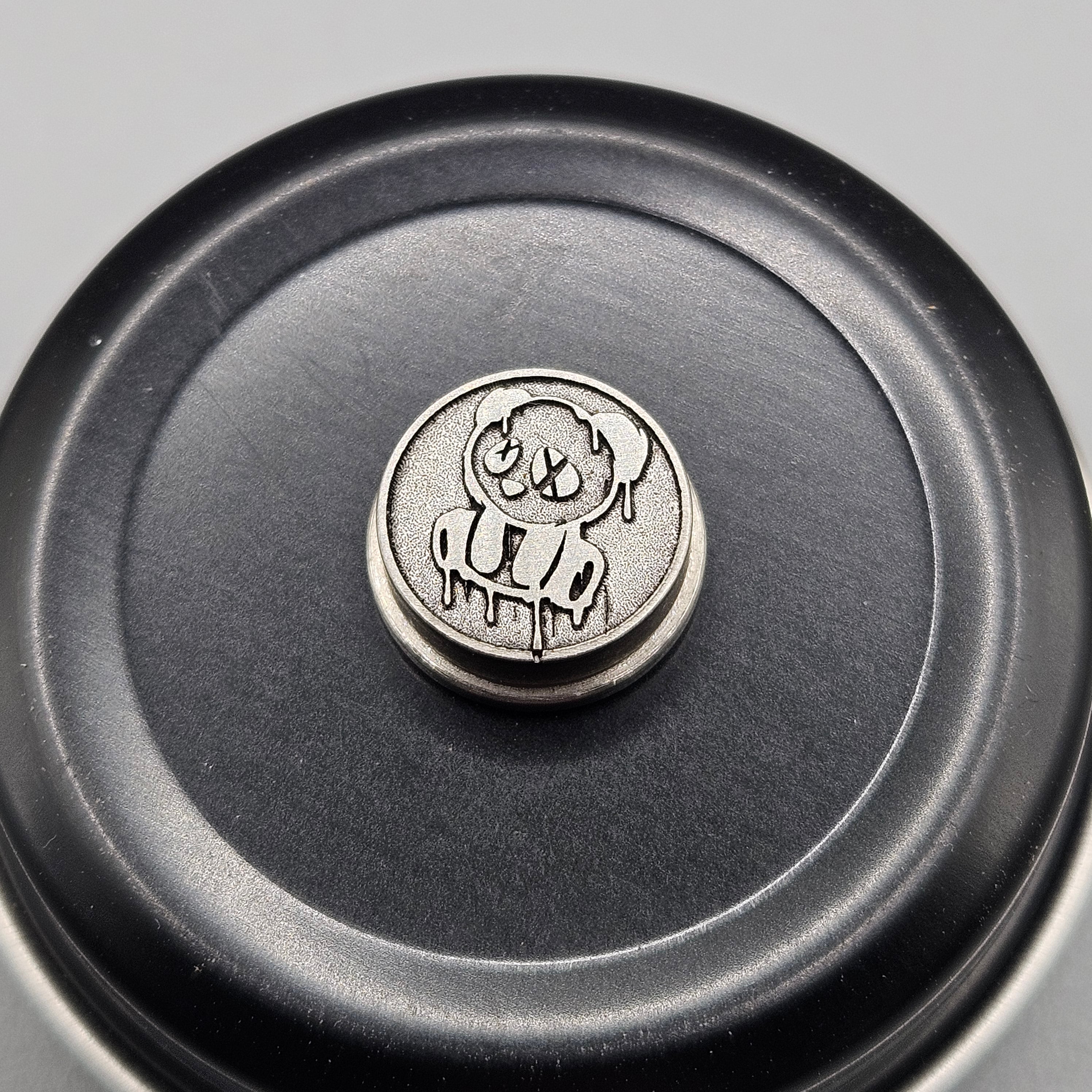 LASER ENGRAVED BMM DRIPPING PANDA BUTTON – The KoteKing Custom Coatings