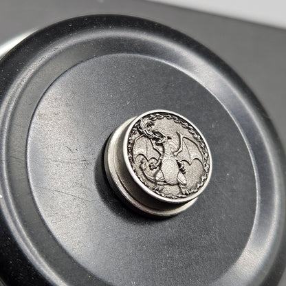 LASER ENGRAVED BRASS BMM POKEMON DESIGNS BUTTON