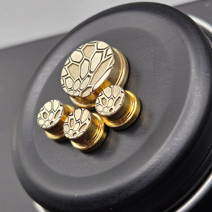 LASER ENGRAVED BMM BUTTON KRYPTEK PATTERN FULL SET