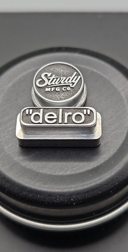 LASER ENGRAVED DELRO D60E BUTTON SET