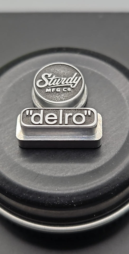 LASER ENGRAVED DELRO D60E BUTTON SET