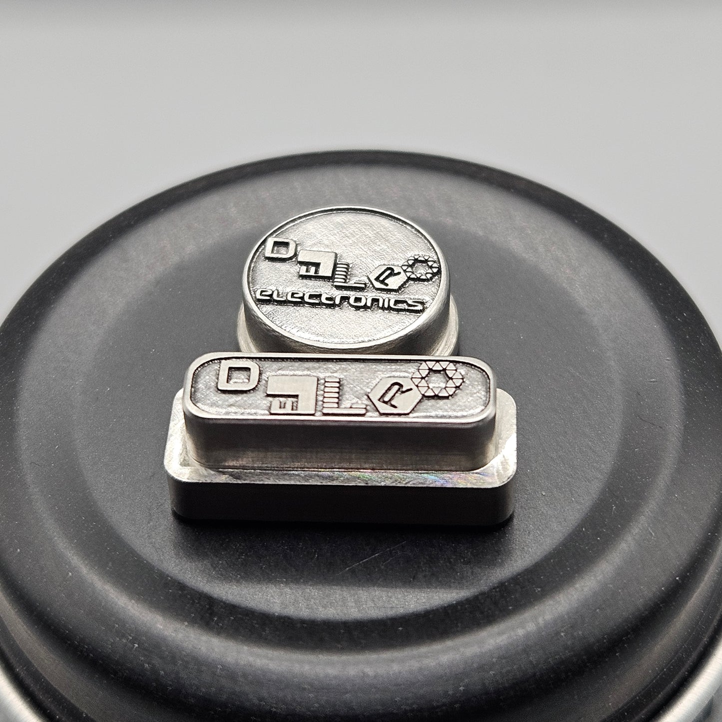 LASER ENGRAVED DELRO D60E BUTTON SET DELRO ELECTRONICS DESIGN