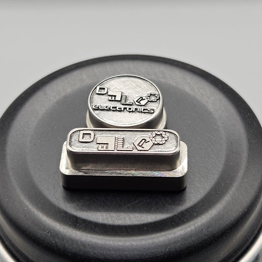 LASER ENGRAVED DELRO D60E BUTTON SET DELRO ELECTRONICS DESIGN