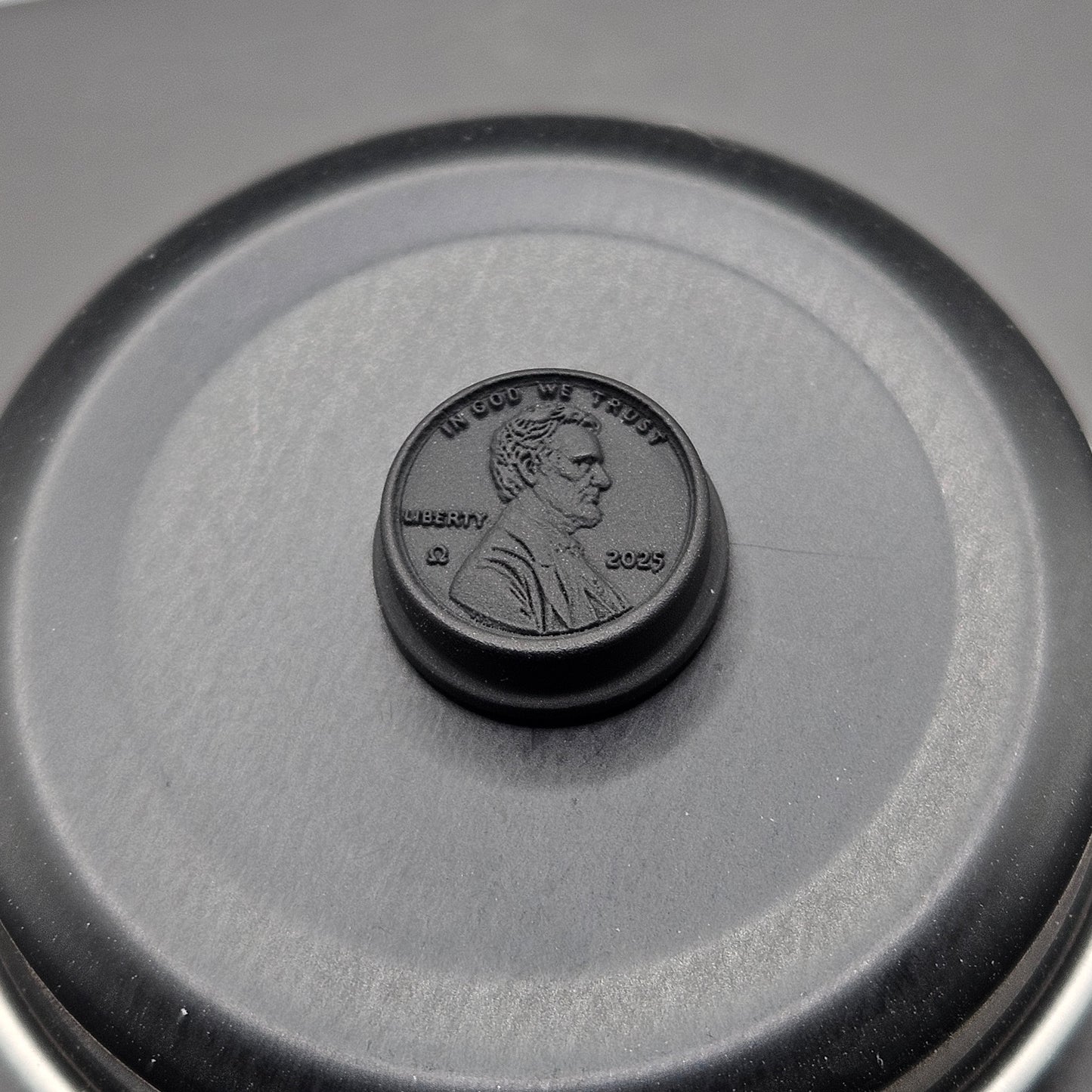 LASER ENGRAVED BMM PENNY BUTTON
