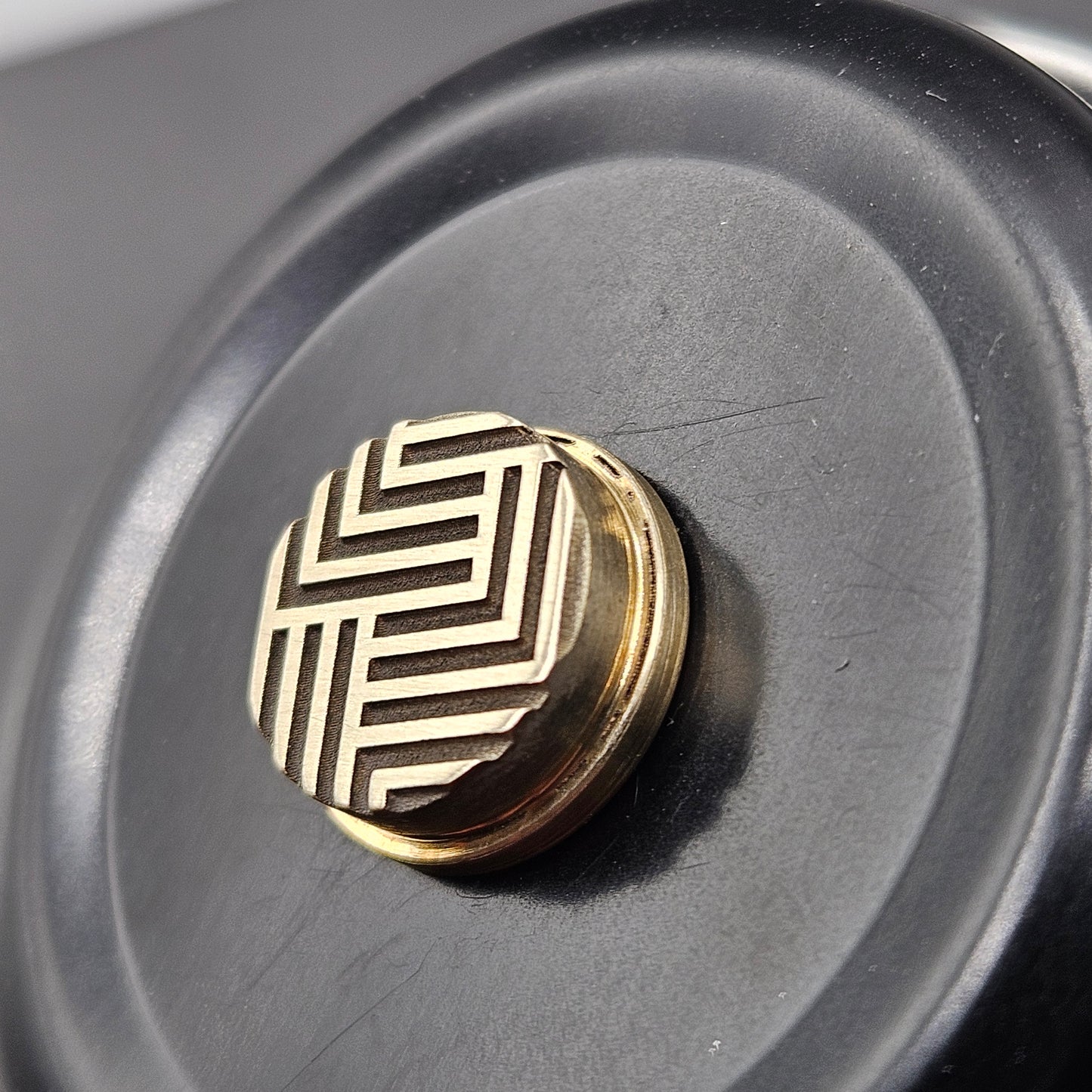 LASER ENGRAVED BMM MAZE PATTERN