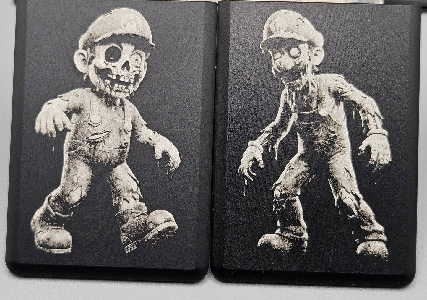 LASER ENGRAVED ORION V2 PANELS ZOMBIE MARIO AND LUIGI DESIGN