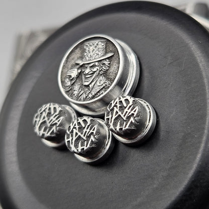 LASER ENGRAVED BMM BUTTON JOKER DESIGN (FULL SET)