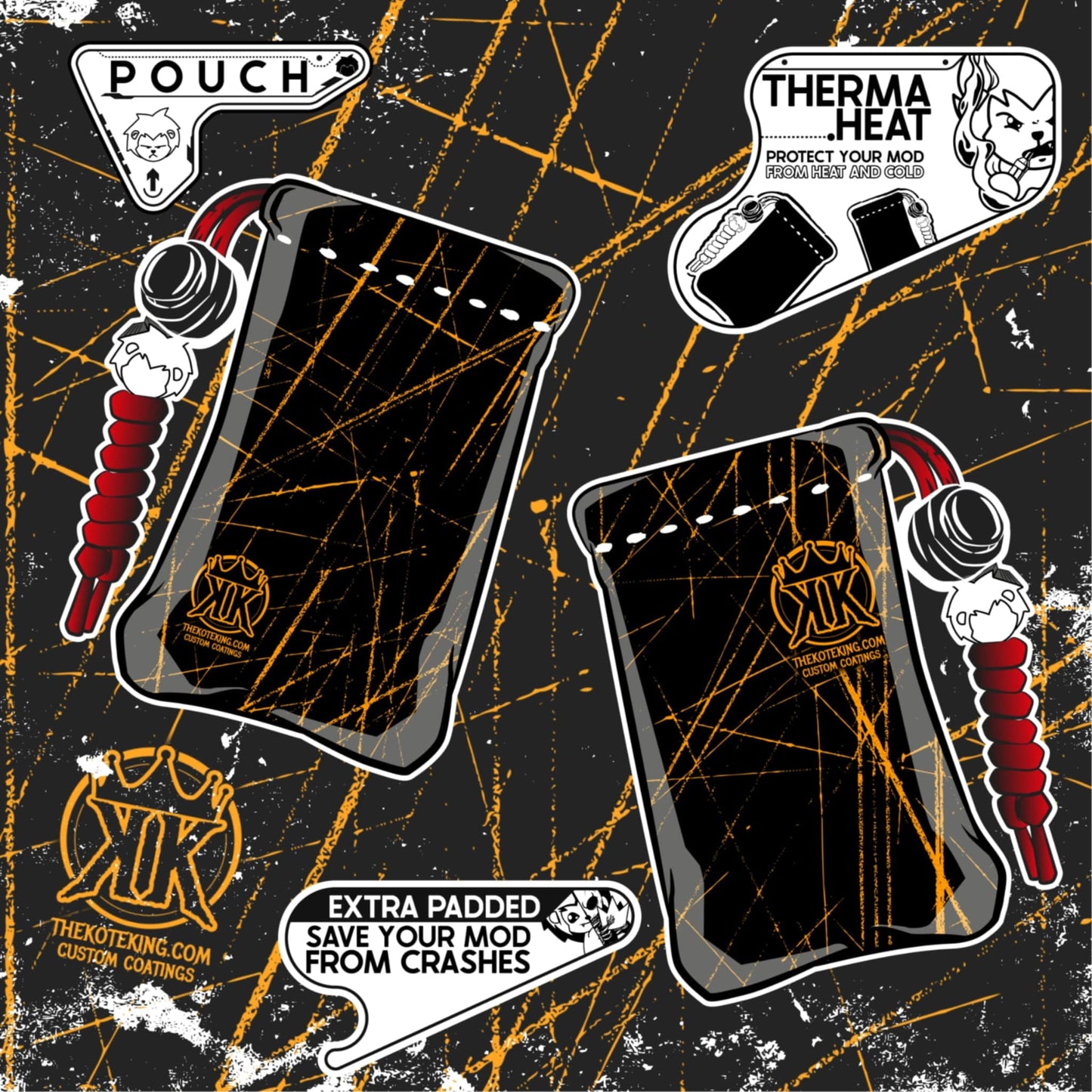 THE KOTEKING LYONK PADDED POUCH