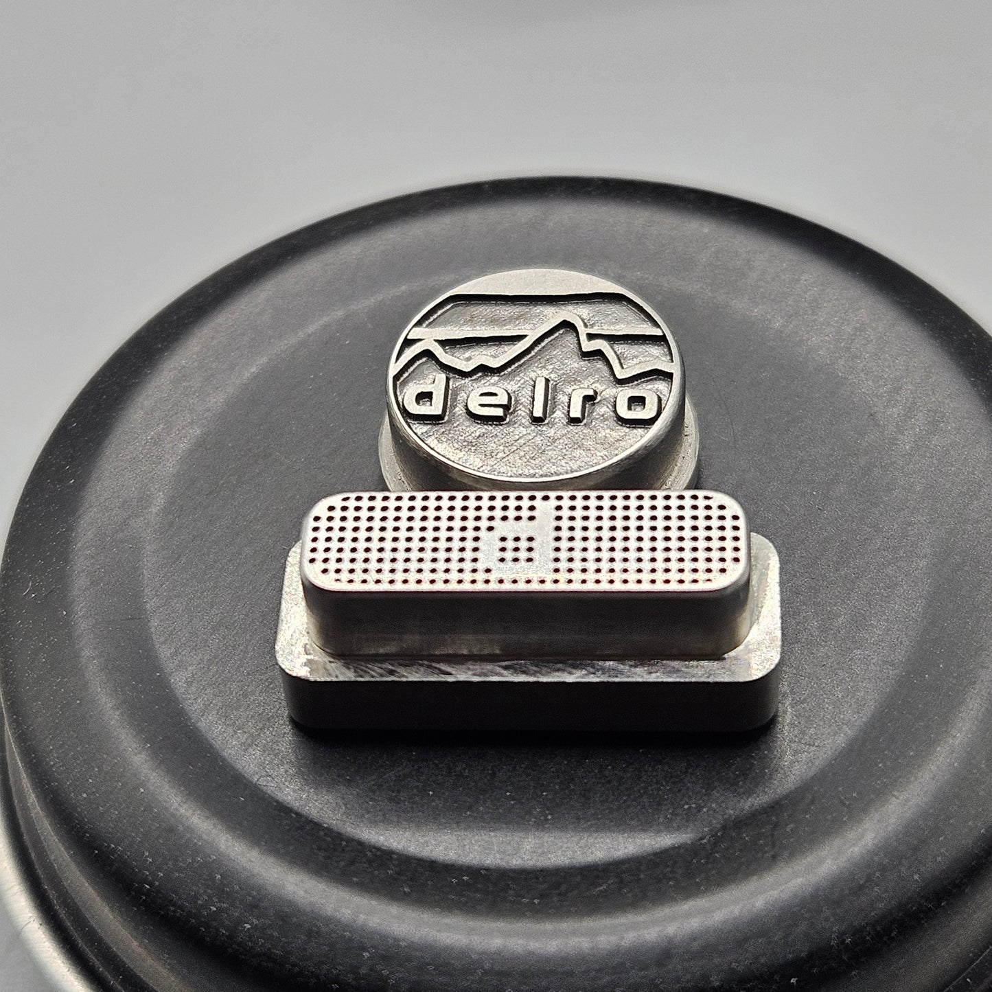 LASER ENGRAVED DELRO D60E BUTTON SET DELRO MOUNTAIN DESIGN