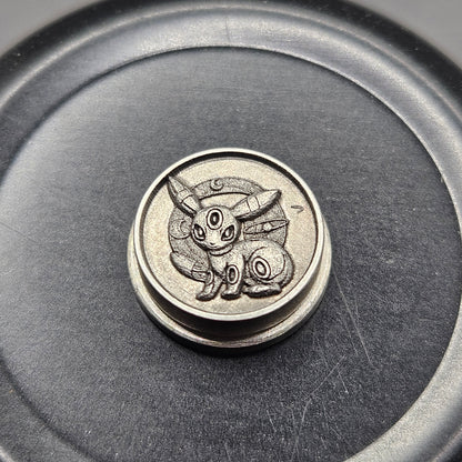 LASER ENGRAVED BRASS BMM POKEMON DESIGNS BUTTON