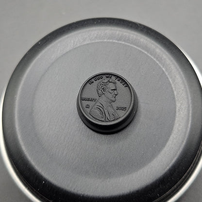 LASER ENGRAVED BMM PENNY BUTTON