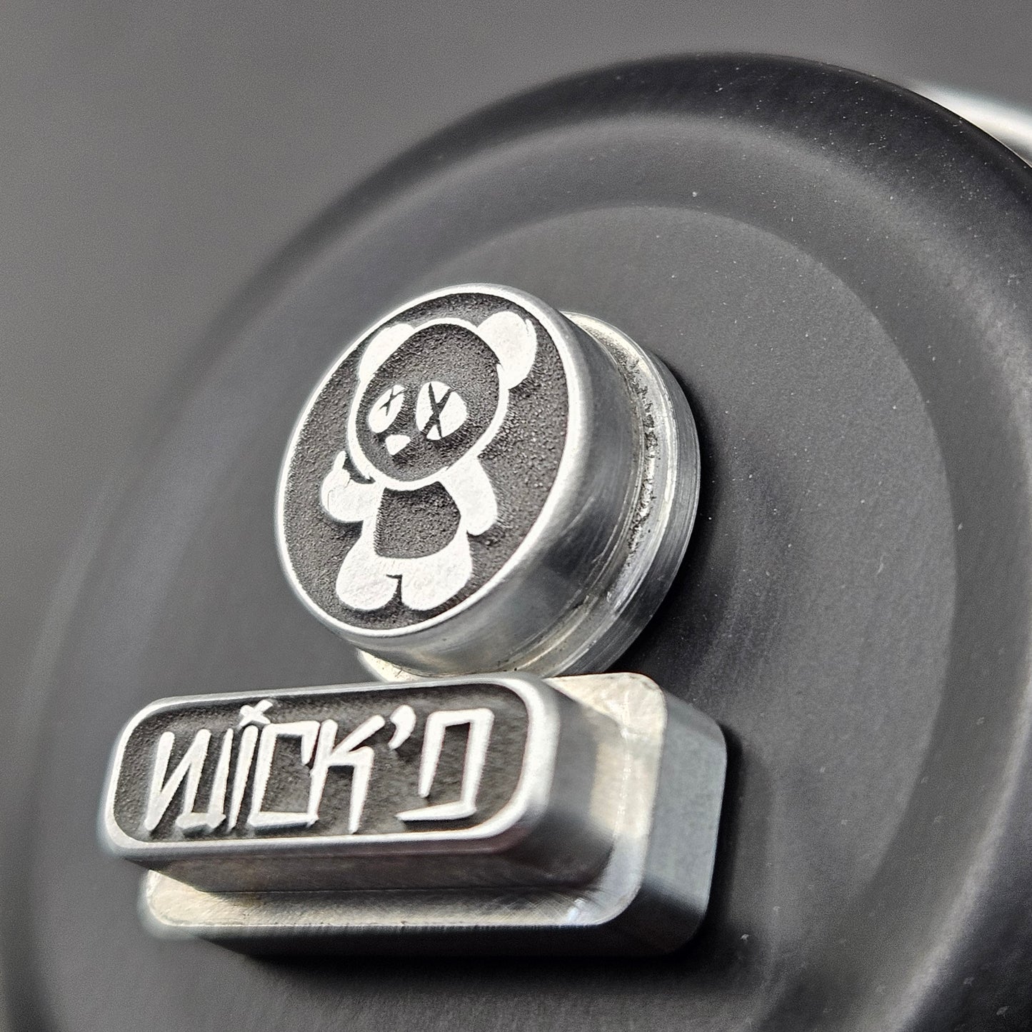 LASER ENGRAVED DELRO D60E BUTTON SET WICK'D NFG DESIGN