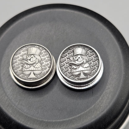LASER ENGRAVED BMM BUTTON MONARCHY SCROOGE DESIGN (FULL SET)