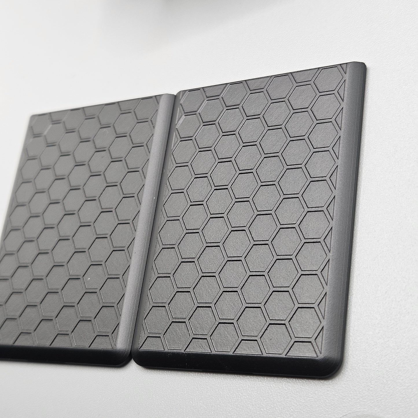 LASER ENGRAVED ORION V2 PANELS HONEY COMB CERAKOTED BLACK