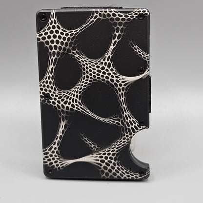 CUSTOM CERAKOTE AND 3D LASER ETCHED SLIM WALLET DNA DESIGN